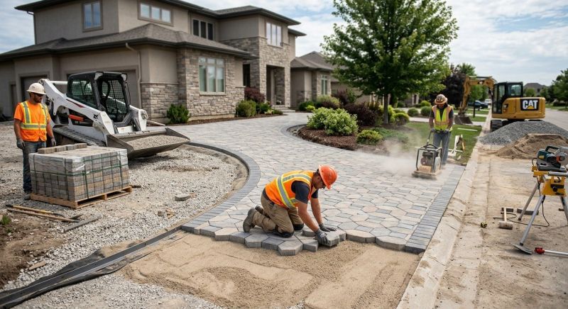 Driveway Pavers Installation in Boulder, CO